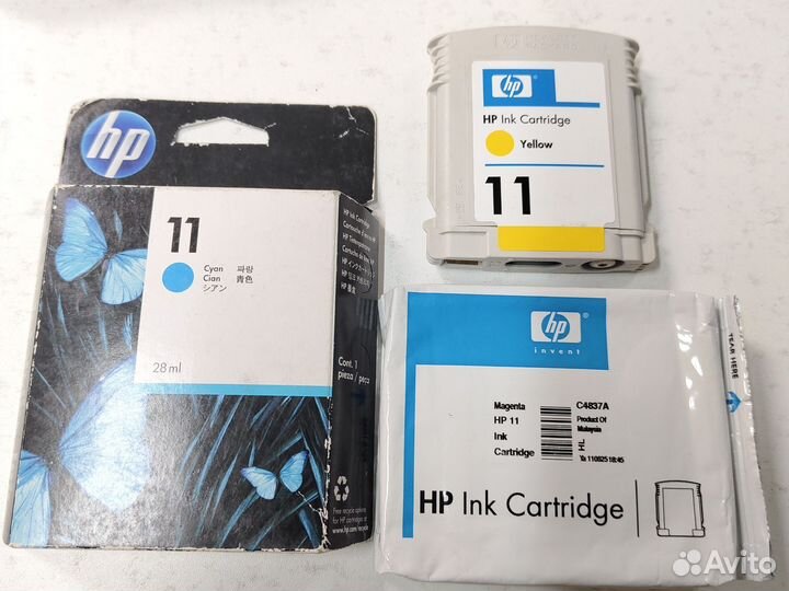 Картриджи hp 11 C4837A