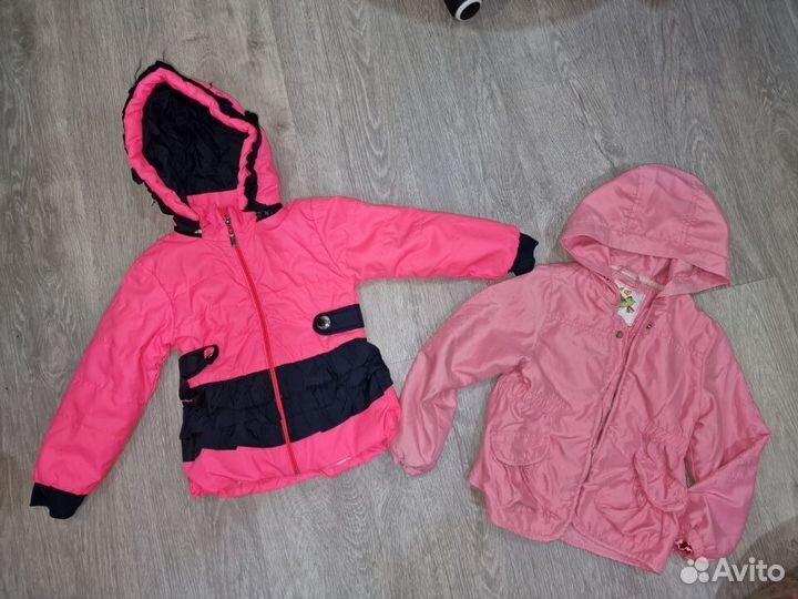 Курточки на весну на девочку 4-5 лет
