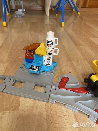 Конструктор lego дупло Town 10875 Грузовой поезд