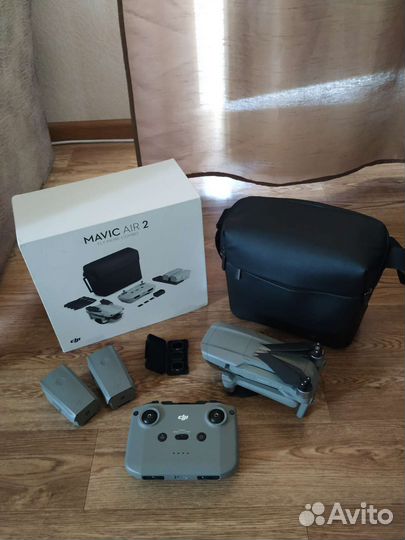 Дрон DJI mavic air2 fly more combo