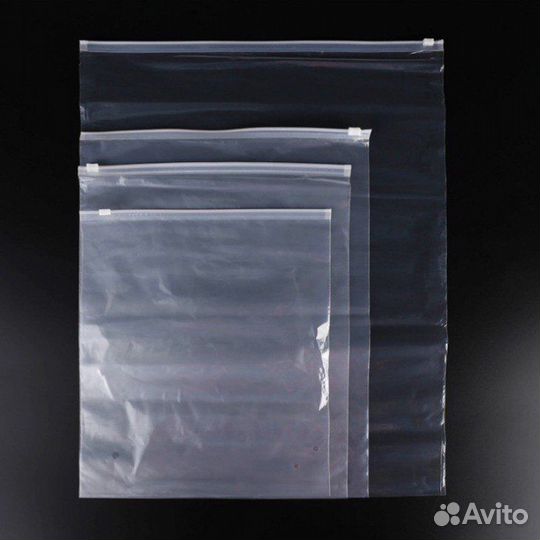 Пакет зиплок С бегунком 150Х200мм