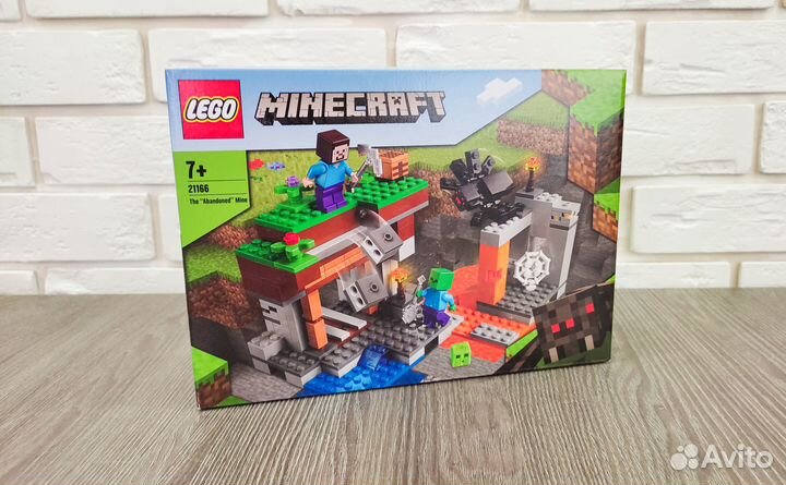 Lego Minecraft: Заброшенная шахта 21166