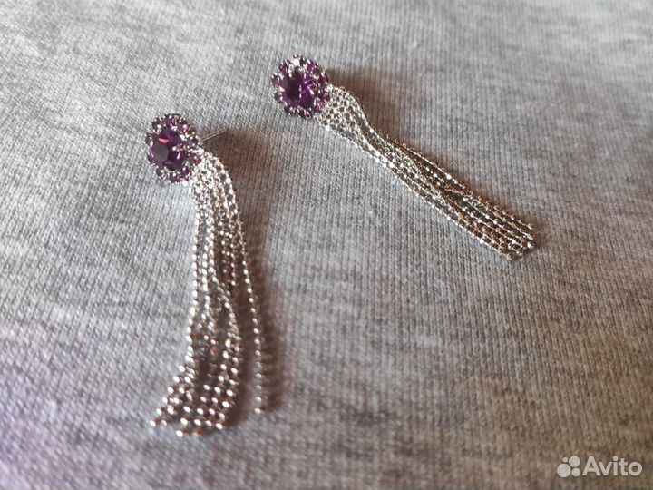Серьги новые Англия
