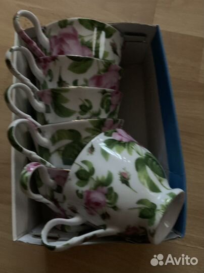 Набор чашек для чая новый