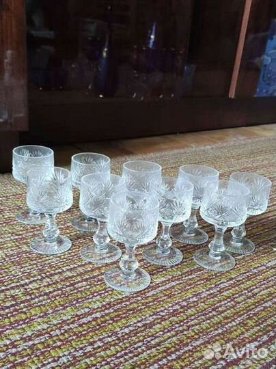 Хрустальные рюмки 50 мл СССР