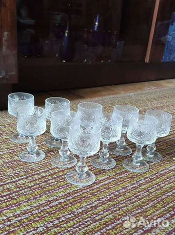 Хрустальные рюмки 50 мл СССР