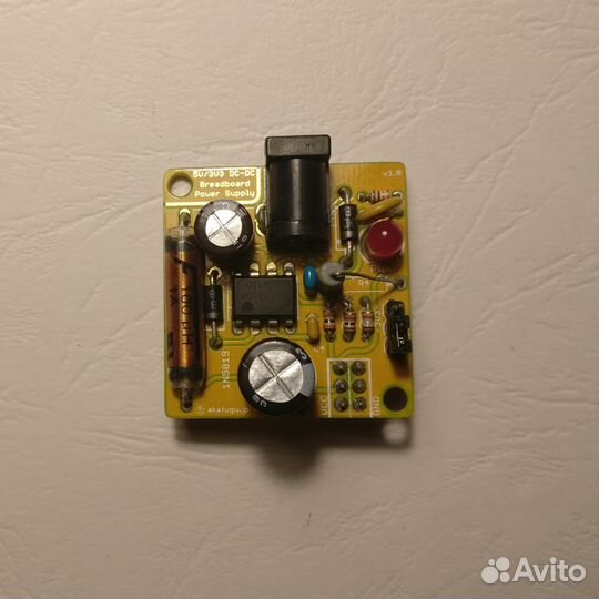 DC-DC 3.3/5v питание для макетной платы Akafugu