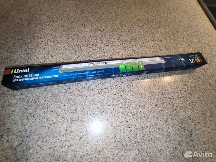 Блок питания для светодиодов uniel UET-VAT-048A20