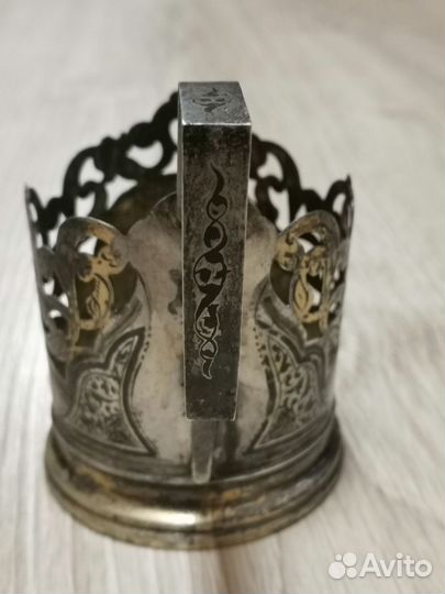 Подстаканник серебро