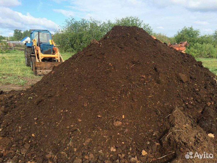 Навоз перегной чернозем