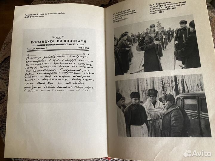 Биографический очерк Ворошилов