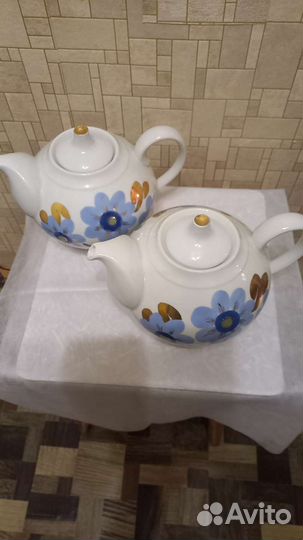 Чайники заварочные СССР, сахарницы