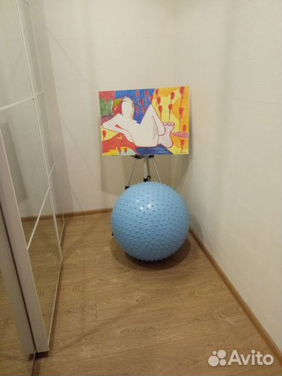 Картина 50*70, масл.мелки,грунт.картон