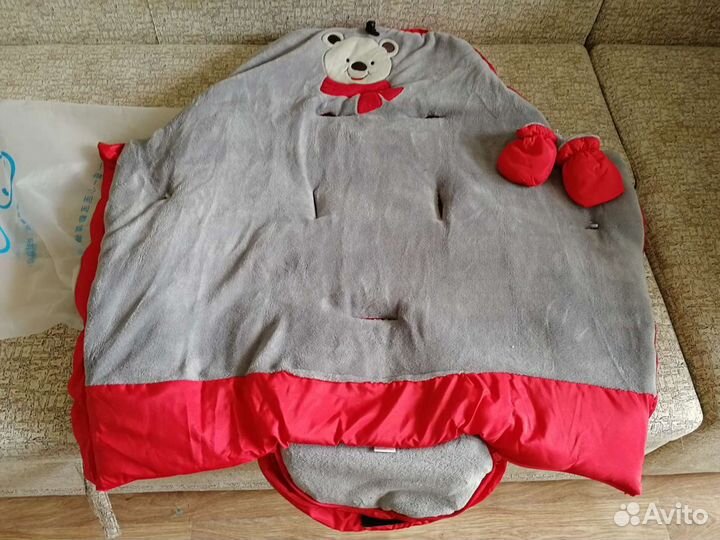 Конверт в коляску или санки осень - зима