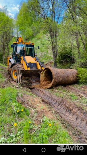 Аренда Экскаватора погрузчика JCB 4-CX