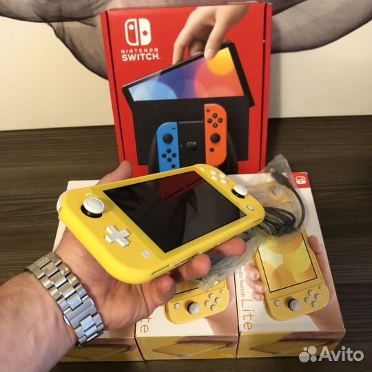 Новый Nintendo Switch Lite+Куча игр бесплатно