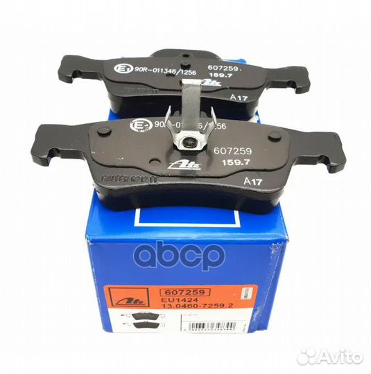 Колодки тормозные дисковые задн, mercedes-benz: