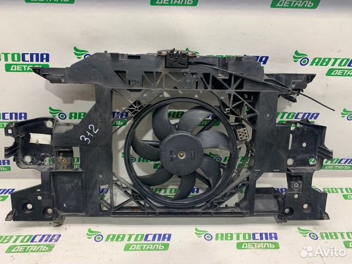 Телевизор панель радиаторов Renault Grand Scenic