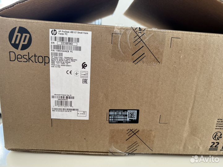 Компьютер HP ProDesk 400 G7