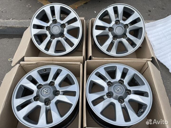 Оригинальные диски на ToyotaLC200-100,Lexsu LX r17