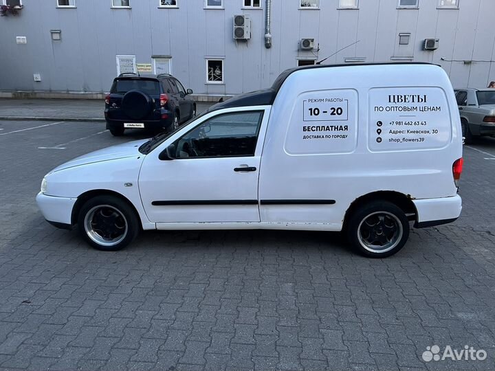 Volkswagen Caddy 1.9 МТ, 2000, 300 000 км