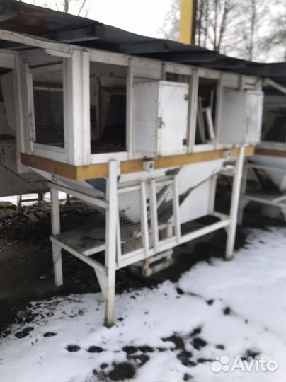 Клетка для кроликов с маточником