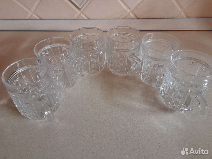 Рюмки хрустальные
