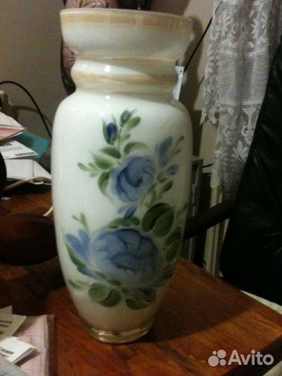 Ваза Молочное стекло СССР