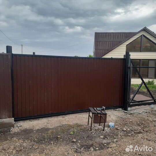 Откатные ворота