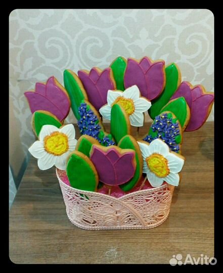 Пряники росписные, групповые мастерклассы по роспи