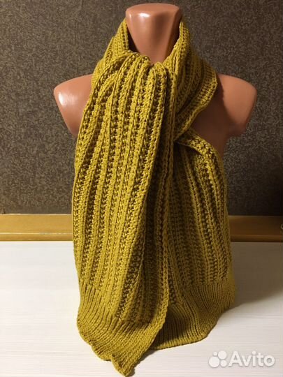 Шарфы вязанные новые