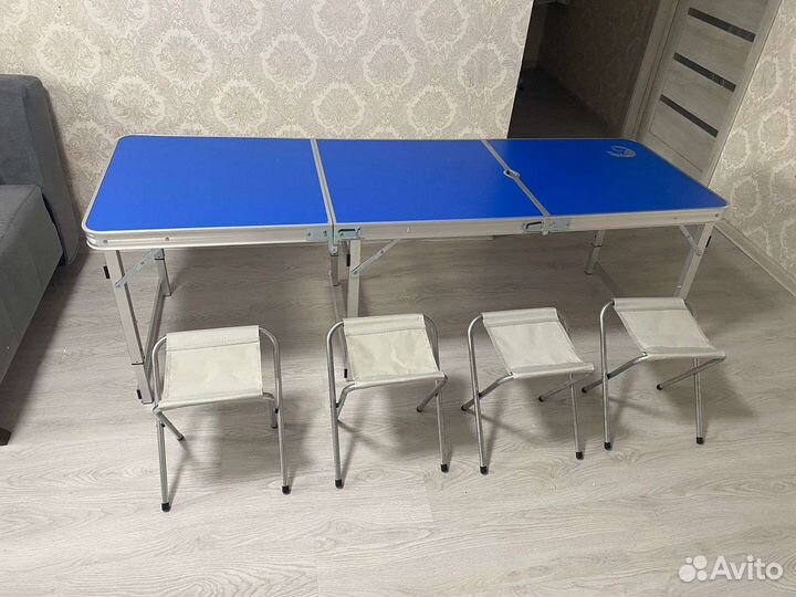 Складной туристический стол 180*60см