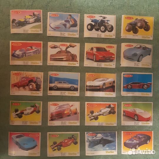 Вкладыши turbo yellow 261-330