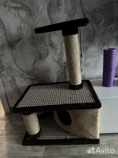 Когтеточка домик для кошки