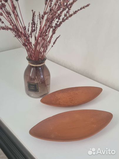 Глиняные блюдца