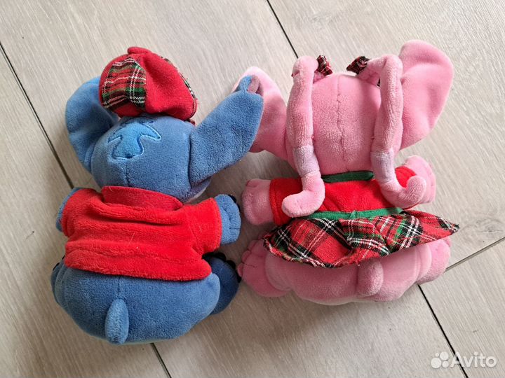 Мягкие игрушки Лило и Ангел