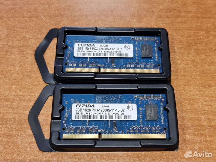 Оперативная память Elpida dd3 2x2Gb 1600Mhz