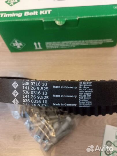 Ремень грм 530048210 для VW Crafter 2,5. Из Европы