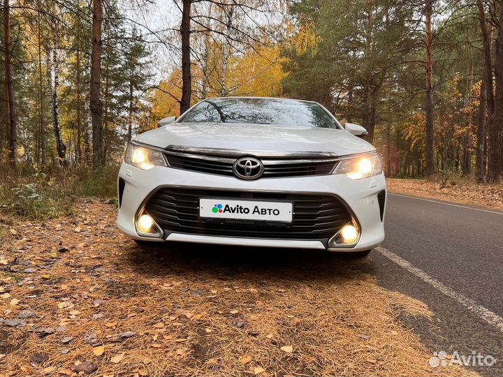 Toyota Camry 2.5 AT, 2015, 187 000 км