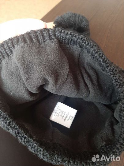 Вязаная шапка мужская