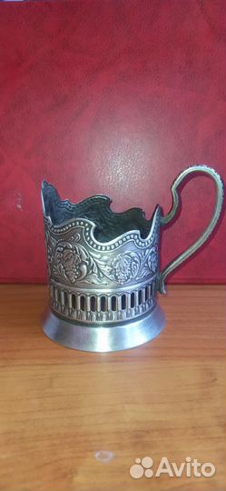 Подстаканник Советский космос 1956 г