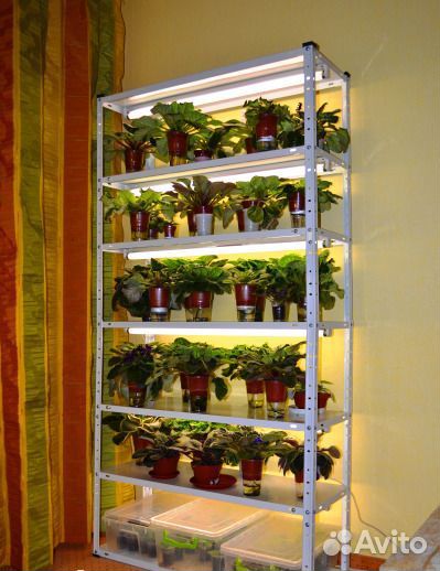 Стеллаж металлический В*200хШ*100xгл*50, 4 полки