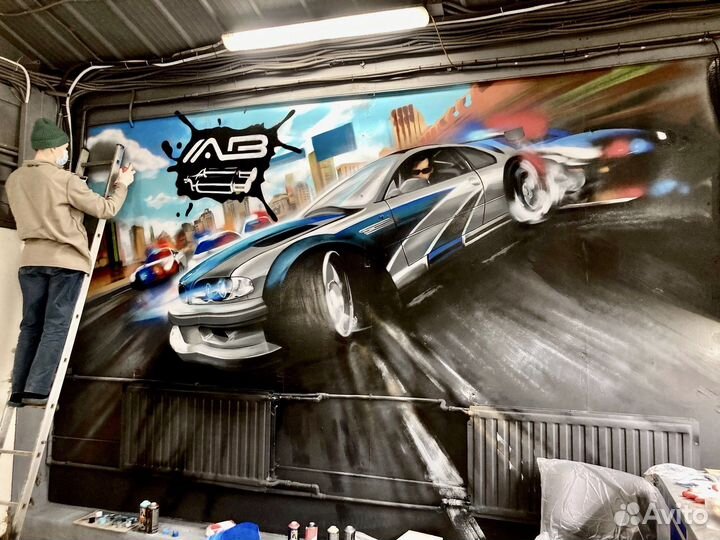 Граффити оформление и роспись стен