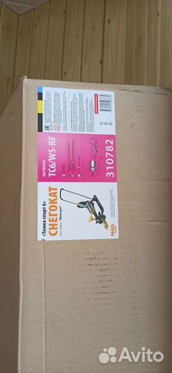 Снегокат с толкателем и колёсами