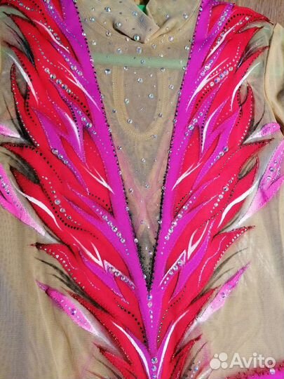 Купальник 128-134 для художественной гимнастики