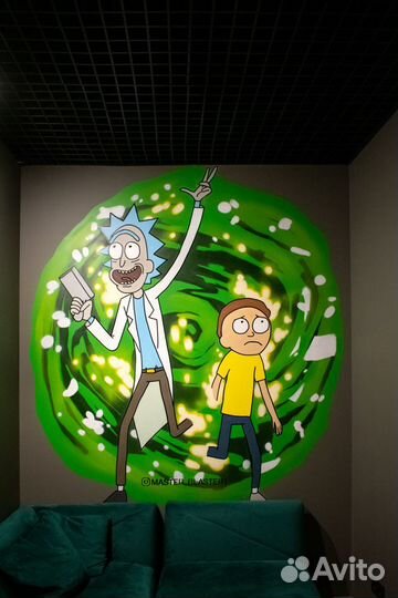 Граффити оформление экстерьеров и интерьеров