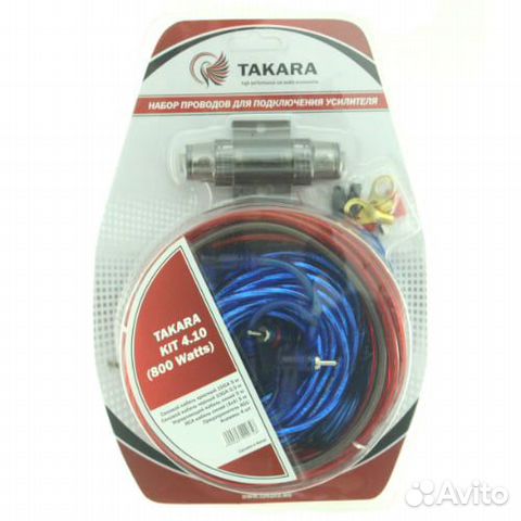 Комплект проводов takara KIT 4.10