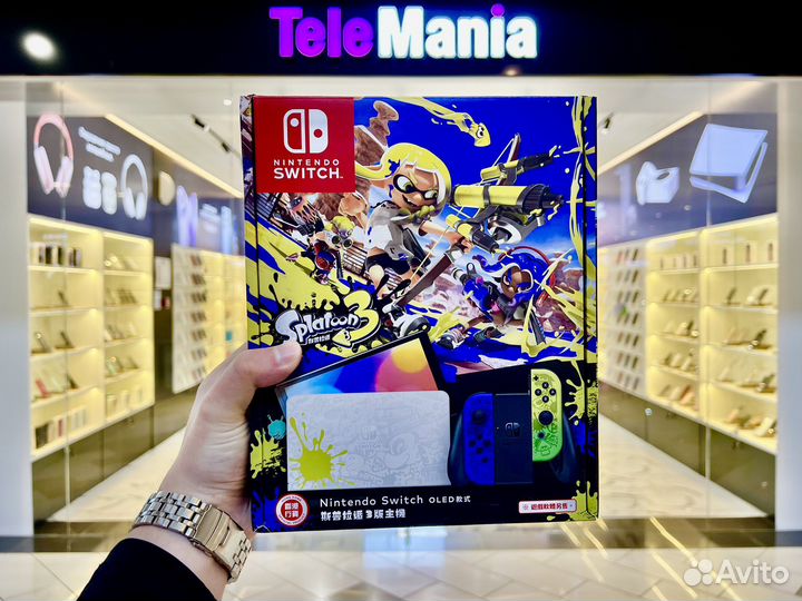 Nintendo Switch Oled (Splatoon 3 Edition)