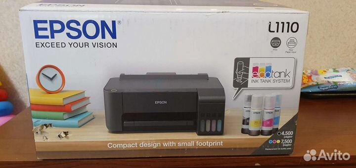 Принтер струйный Epson L1110