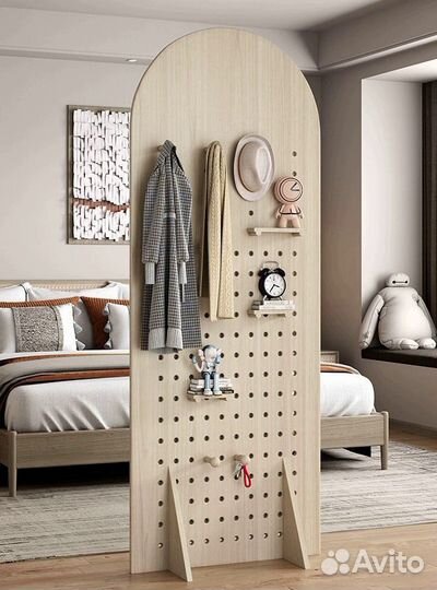 Перегородка мобильная ширма скандинавский стиль